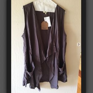 NWT KORI boutique sleeveless vest